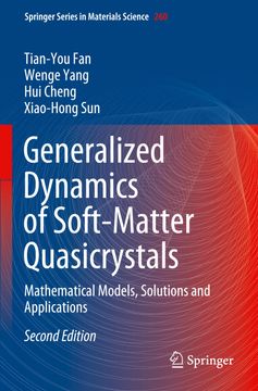 portada Generalized Dynamics of Soft-Matter Quasicrystals: Mathematical Models, Solutions and Applications (en Inglés)