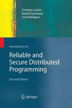 portada Introduction to Reliable and Secure Distributed Programming (en Inglés)