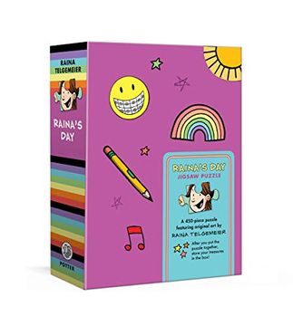 portada Raina'S day Jigsaw Puzzle: A 450-Piece Puzzle Featuring Original art by Raina Telgemeier: Jigsaw Puzzles for Kids (in English)