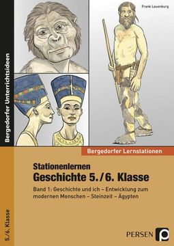 portada Stationenlernen Geschichte 5. /6. Klasse - Band 1 (en Alemán)