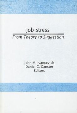 portada job stress: from theory to suggestion (en Inglés)