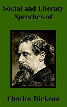 portada social and literary speeches of charles dickens