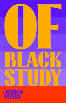 portada Of Black Study (Black Critique) (en Inglés)