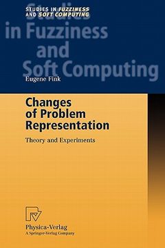 portada changes of problem representation: theory and experiments (en Inglés)