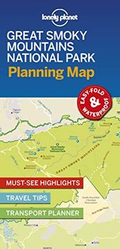portada Lonely Planet Great Smoky Mountains National Park Planning map (in English)