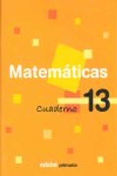 portada Cuaderno 13 Matemáticas (in Spanish)