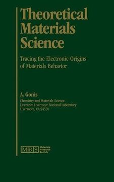 portada Theoretical Materials Science (en Inglés)
