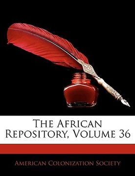 portada the african repository, volume 36