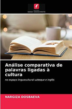 portada Análise Comparativa de Palavras Ligadas à Cultura (en Portugués)