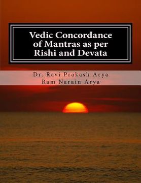 portada Vedic Concordance of Mantras as Per Rishi and Devata (en Sánscrito)