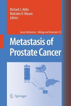 portada Metastasis of Prostate Cancer (en Inglés)