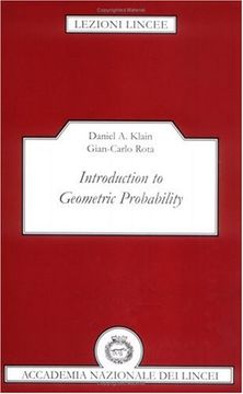 portada Introduction to Geometric Probability Paperback (Lezioni Lincee) 
