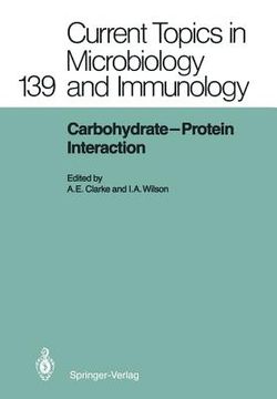 portada carbohydrate-protein interaction (en Inglés)