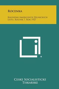 portada Rocenka: Kalendar Americkych Delnickych Listu, Rocnik 7, Rok 1927