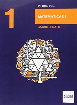 portada Matemáticas Ciencias Naturales. Libro Del Alumno. Bachillerato 1 (Inicia)