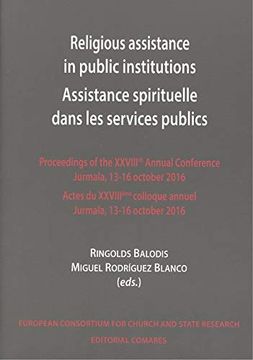 portada Religious Assistance in Public Institutions. Assistance Spirituelle Dans les Services Publics (in Spanish)