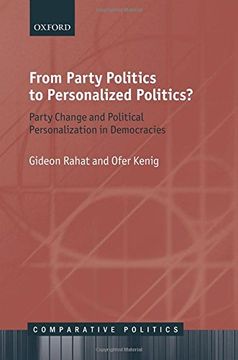 portada From Party Politics to Personalized Politics? Party Change and Political Personalization in Democracies (Comparative Politics) (en Inglés)