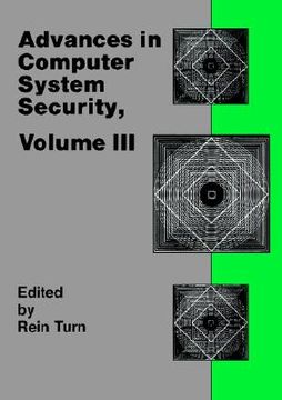 portada advances in computer system security, vol. 3 (en Inglés)