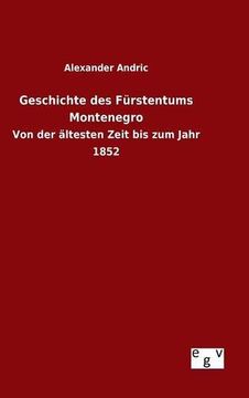 portada Geschichte des Fürstentums Montenegro