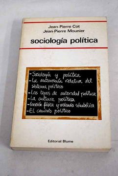 portada Sociologia Politica