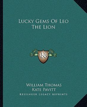 portada lucky gems of leo the lion (in English)
