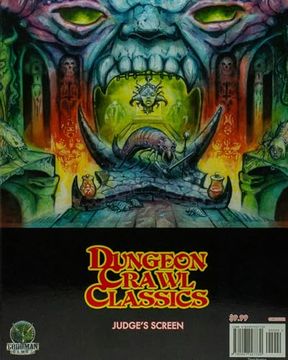 portada Dungeon Crawl Classics rpg Judges Screen (en Inglés)