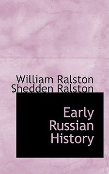 portada early russian history (en Inglés)