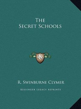 portada the secret schools (en Inglés)