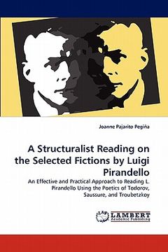 portada a structuralist reading on the selected fictions by luigi pirandello (en Inglés)