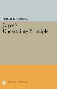 portada Joyce's Uncertainty Principle (Princeton Legacy Library) (in English)