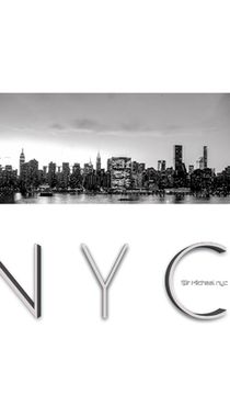 portada NYC iconic Manhattan skyline creative blank journal notebook $ir Michael designer edition: NYC iconic Manhattan skyline creative blank journa