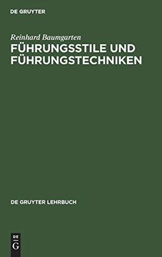 portada Führungsstile und Führungstechniken (in German)