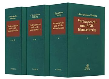 portada Vertragsrecht und Agb-Klauselwerke Grundwerk zur Fortsetzung (Min. 3 Ergänzungslieferungen) - Rechtsstand: März 2022 (en Alemán)