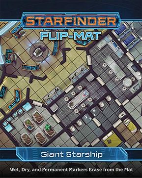 portada Starfinder Flip-Mat: Giant Starship (en Inglés)