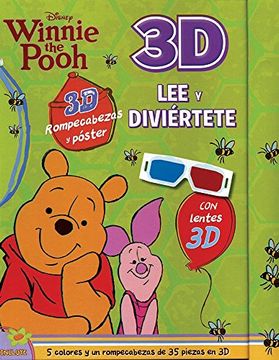 portada winnie the pooh - 3d lee y diviertete