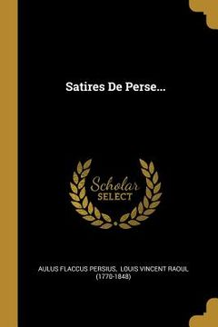 portada Satires De Perse... (in French)