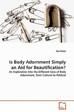 portada is body adornment simply an aid for beautification?