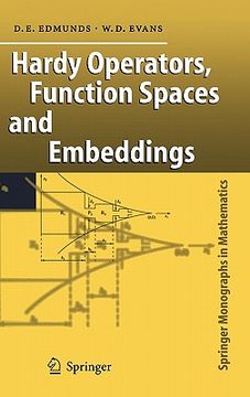 portada hardy operators, function spaces and embeddings (en Inglés)