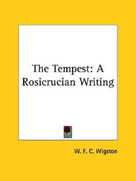 portada the tempest: a rosicrucian writing (en Inglés)
