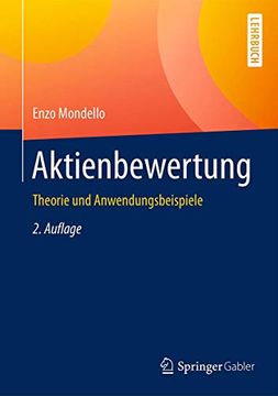portada Aktienbewertung: Theorie und Anwendungsbeispiele (en Alemán)