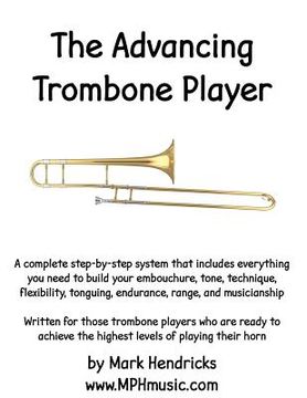 portada The Advancing Trombone Player (en Inglés)