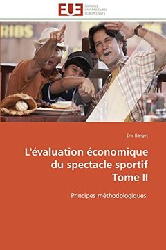 portada L'Evaluation Economique Du Spectacle Sportif Tome II