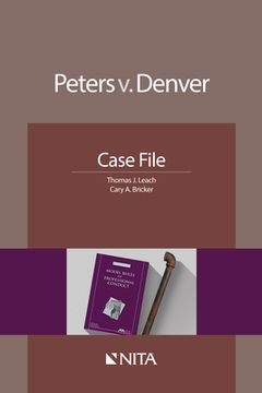 portada Peters V. Denver: Case File (en Inglés)