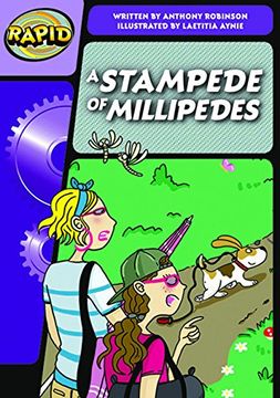 portada Rapid Phonics Step 3: A Stampede of Millipedes (Fiction) (in English)