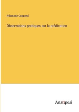 portada Observations pratiques sur la prédication (in French)