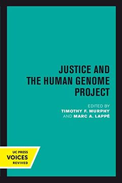 portada Justice and the Human Genome Project (in English)