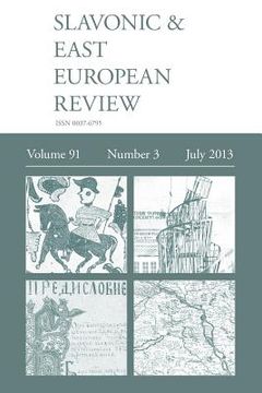 portada Slavonic & East European Review (91: 3) July 2013 (en Inglés)