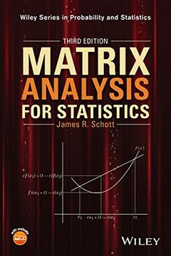 portada Matrix Analysis for Statistics (Wiley Series in Probability and Statistics)