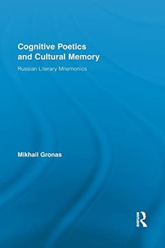 portada Cognitive Poetics and Cultural Memory: Russian Literary Mnemonics (in English)
