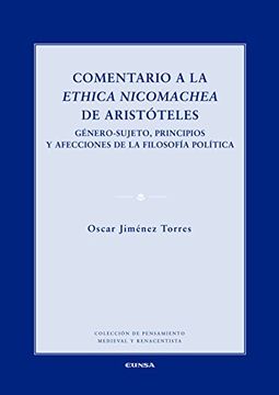 portada Comentario a la Ethica Nicomachea de Aristoteles (in Spanish)